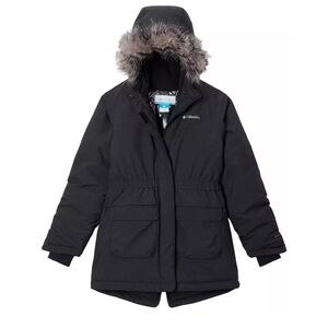 Columbia Girls' Nordic Strider II Jacket in Black Large 14/16